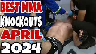 MMA’s Best Knockouts I April 2024 HD Part 1