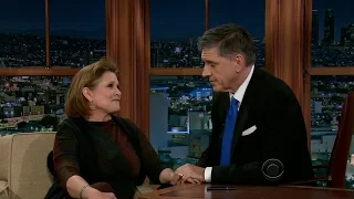 Late Late Show with Craig Ferguson 1/18/2013 Carrie Fisher, Steven Yeun