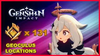 All 131 Geoculus Locations & Map -『Genshin Impact』