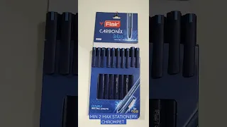 BALL PEN | FLAIR CARBONIX | BLUE #flair #ballpen