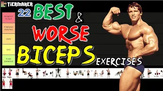 Biceps Exercises Tier List (22 Exercises)