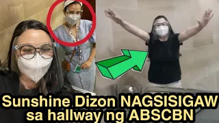 Sunshine Dizon NAGSISIGAW sa Hallway ng ABS CBN ng makita si Karylle ng it's showtime