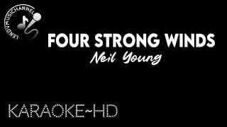 FOUR STRONG WINDS~HD~KARAOKE