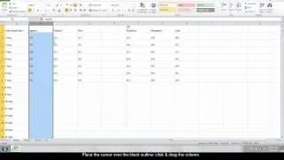 How to Move Columns in Microsoft Excel