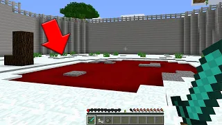 We found the RED POOL in Minecraft at 3:00 AM... (Scary Minecraft Video)