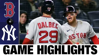 Red Sox vs. Yankees Game Highlights (4/10/22) | MLB Highlights