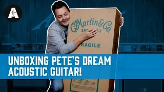 Pete FINALLY Gets the Acoustic Guitar He Has Been Dreaming About - Guitar Unboxing!
