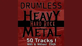 Easy Heavy Metal Drumless Jam Track | 85 BPM with Click