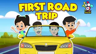First Road Trip | Chinki's Road Trip | English Moral Stories | English Animated | English Cartoon