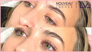 LVL LASH LIFT BY NOUVEAU LASHES | RELAXING WATCH ME WORK