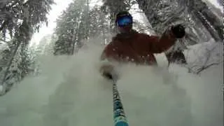 90cms in 48 Hours in Fernie BC - February 26, 2012
