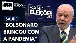 Lula questiona Bolsonaro sobre compra de vacinas contra Covid