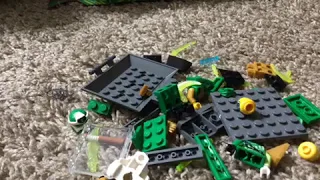 Lego ninjago Lloyd’s arcade pod lego toy build review