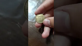 moneda de la cultura olmeca de 1983 oro puro con error