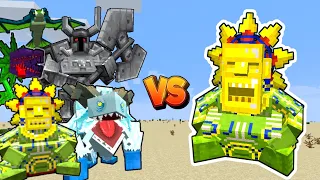 Barako The Sun Chief Vs Mowzie's Mobs in Minecraft