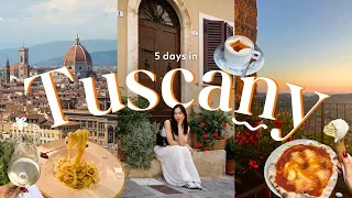 ITALY TRAVEL VLOG 🇮🇹🍷: traveling to tuscany: florence, siena, wine tasting and more!