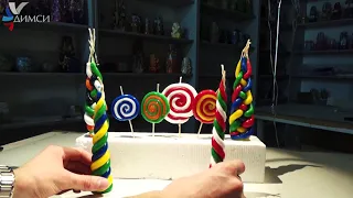 How to make decorative candles for any holiday with your own hands easily and simply!!!!