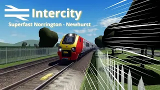 Driving the Intercity from Norrington to Newhurst!  I  British Railway Roblox