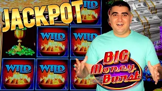 HANDPAY JACKPOT On BIG MONEY BURST Slot Machine | Jackpot Winners 2021 | SE-7 | EP-8