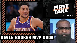 Devin Booker is behind Jokic, Embiid and Giannis in the MVP race - Kendrick Perkins | First Take