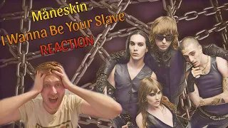 EPIC LIVE PERFORMANCE!  Måneskin – I Wanna Be Your Slave Live - REACTION