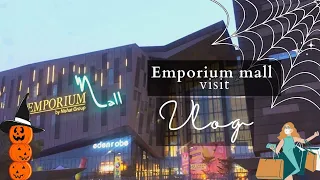Emporium Mall Vlog | Halloween theme 🎃 | #vlog #vlogging #viral #fun