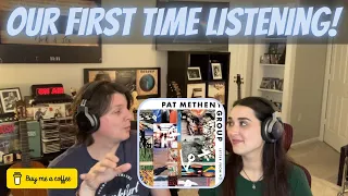 OUR FIRST REACTION TO Pat Metheny Group - 5-5-7 | COUPLE REACTION (BMC Request)