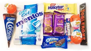 Cornetto oreo and some interesting candies, chocolates