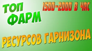 РЕСУРСЫ ГАРНИЗОНА ФАРМ 1500-2000 В ЧАС! I  ГАЙД В WOW 6.2