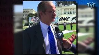 Lawrence Lessig Prior to Arrest at #DemocracySpring