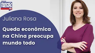 Economia: Queda na China preocupa mundo todo, analisa Juliana Rosa