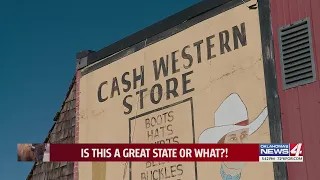 The oldest retail business in Seminole, OK is home to an old cowboy and his treasures