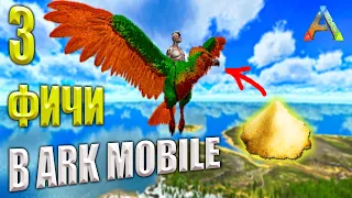 ТЫ ОБ ЭТОМ НЕ ЗНАЛ! | 3 Фичи в Ark Mobile | Rizvan PVX PVP