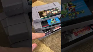 Super NES Game Bar Colors