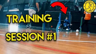 GOALKEEPER TRANING SESSION | BLOCK SAVE, CLOSE RANGE AND AGILITY DRILLS! | FUTSAL GOALKEEPER