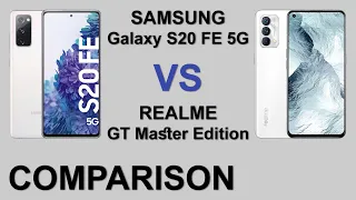 COMPARISON Samsung Galaxy S20 FE 5G VS RealMe GT Master Edition