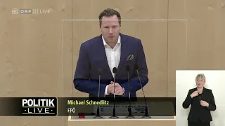 Michael Schnedlitz - Blümel/Kurz - Das Spiel der ÖVP ist aus (2. Wortmeldung) - 16.2.2021