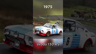 Evolution of Skoda Cars (1925-2022) 🔥 Shorts