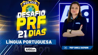 Concurso PRF 2023 - Língua Portuguesa - Desafio 21 dias - AlfaCon