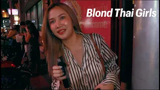 Blonde THAI GIRLS answer PERSONAL QUESTIONS