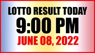 Lotto Result Today 9pm Draw June 8 2022 Swertres Ez2 Pcso