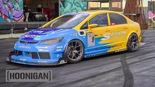 [HOONIGAN] DT 179: Turbo Honda Spoon Fight - Civic Type R #SPACERACE