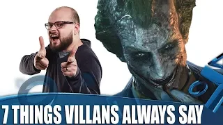 7 Things Videogame Villains Always Say