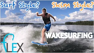 SURF Style or SKIM Style: Which WAKE SURFING board is right for you?