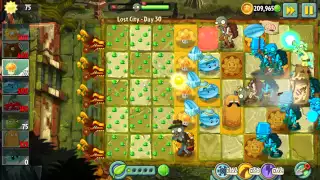 Plants vs Zombies 2 Lost City Day 30 - New Update ( June 25 2015 )