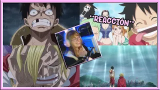 🥰Sanji REENCUENTRO con Luffy😥 - Reacción Whole Cake #5 - Primera vez viendo One Piece