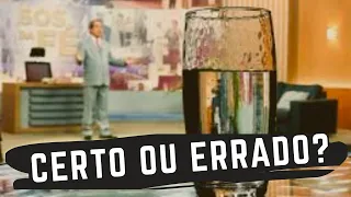 Orar em peças de roupas, copo com água, jejuns e campanhas de oração: é certo?