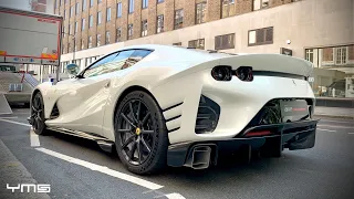 Ferrari 812 Competizione Start-Up, Revs | Ferrari Spotting London LaFerrari, F50, F40, Testarossa