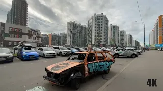 Future Ghetto of St. Petersburg | Russia | (Murino, Worst District of The City)