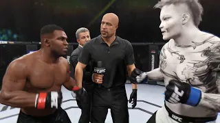Mike Tyson vs. Horseman - EA Sports UFC 2 - Boxing Stars